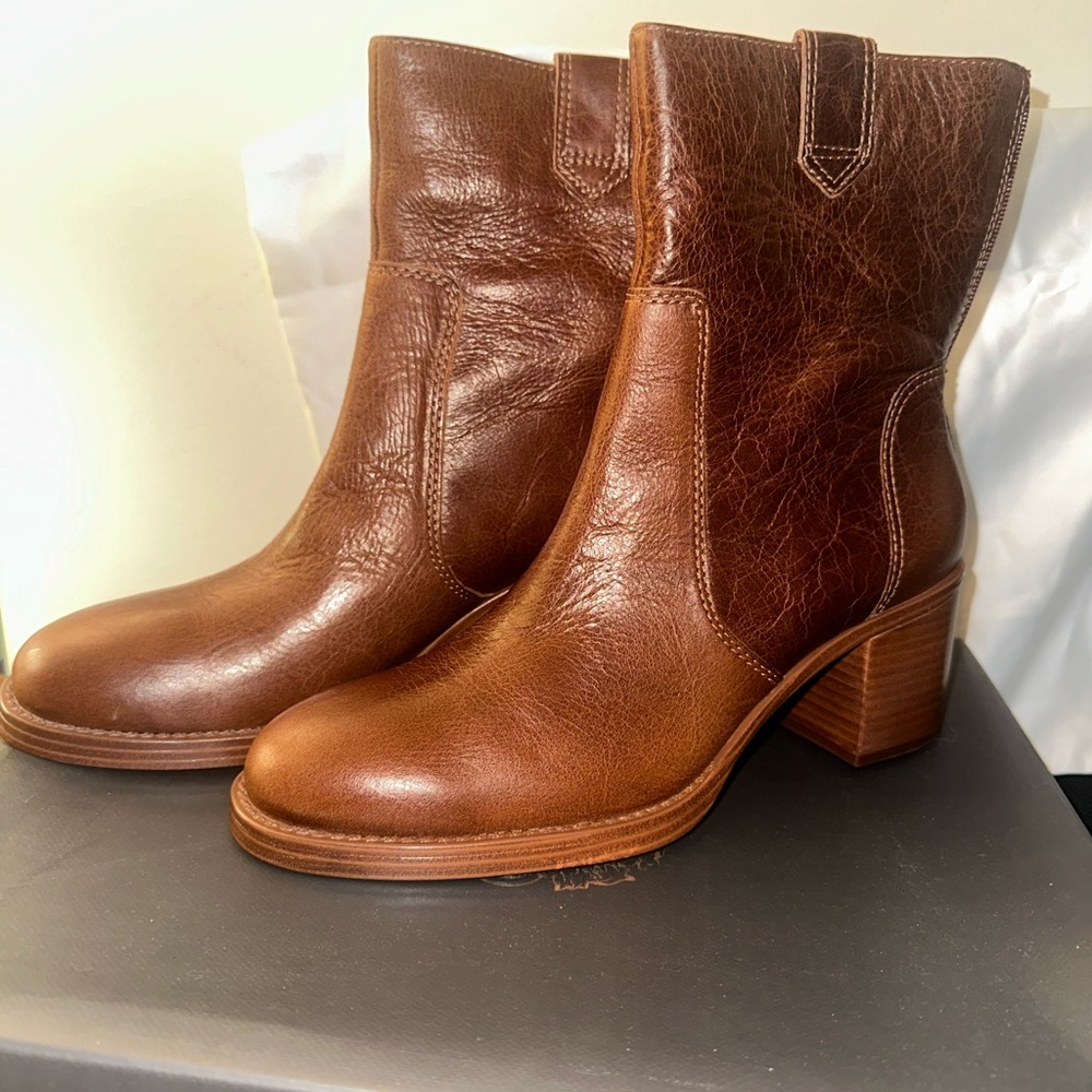 Brand New Caramel Color Boots
